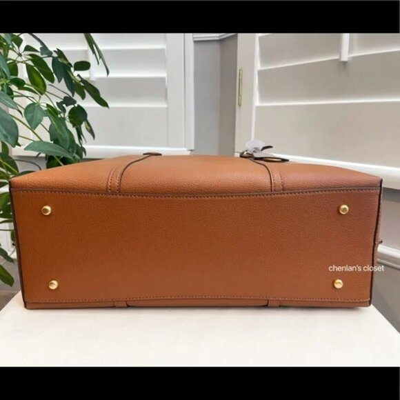 🔥like new! Tory Burch Perry Triple- Compartments Tote - Picture 8 of 13